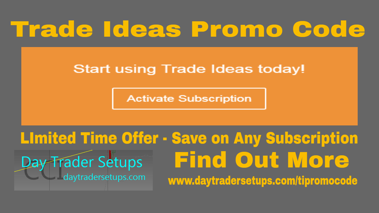 Promo Code Trade Ideas Limited Time Save on Any Subscription